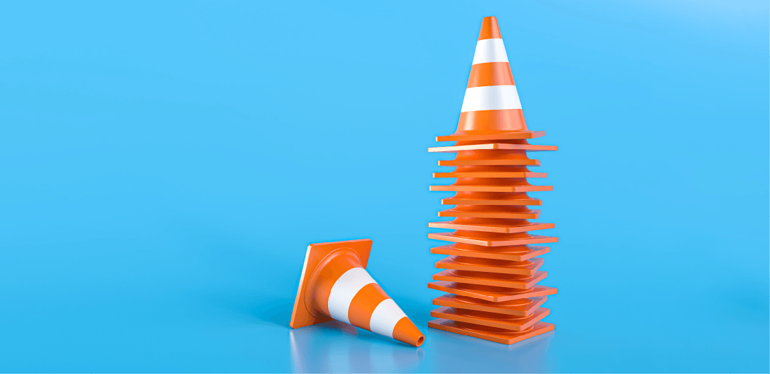 orange cone